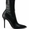 AZALEA WANG KATHERINE PU STILETTO BOOTIE IN BLACK