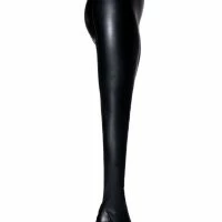 AZALEA WANG LOVE IS IN THE AIR SEXY STILETTO PANT BOOT WITH 4 WAY STRETCH IN BLACK PU -Sewing Down South shop azalea wang love is in the air sexy stiletto pant boot in black pu black pu 4 4