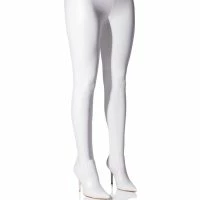 AZALEA WANG LOVE IS IN THE AIR SEXY STILETTO PANT BOOT IN WHITE PU