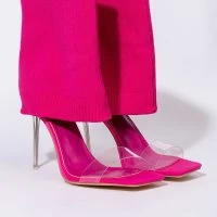 AZALEA WANG LOVE ME LIKE YOU DO STILETTO SANDAL IN FUCHSIA -Sewing Down South shop azalea wang love me like you do stiletto bootie in fuchsia fuchsia 4 4