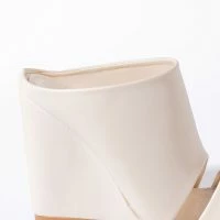 AZALEA WANG LOVE ME TENDER SQUARE TOE WEDGE SANDAL IN BONE -Sewing Down South shop azalea wang love me tender square toe wedge sandal in bone bone 6 6