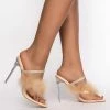 AZALEA WANG MAKE ME BLUSH STILETTO SANDAL IN BLUSH