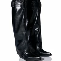 AZALEA WANG MATTY 2 IN 1 BOOT IN BLACK