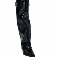 AZALEA WANG MATTY 2 IN 1 BOOT IN BLACK -Sewing Down South shop azalea wang matty 2 in 1 boot in black black 5 5