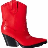 AZALEA WANG MATTY 2 IN 1 BOOT IN RED -Sewing Down South shop azalea wang matty 2 in 1 boot in red red 3 3