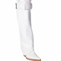 AZALEA WANG MATTY 2 IN 1 BOOT IN WHITE -Sewing Down South shop azalea wang matty 2 in 1 boot in white white 5 5