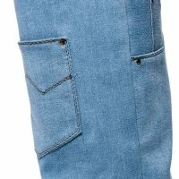 AZALEA WANG MELINA WEDGE BOOT IN DENIM -Sewing Down South shop azalea wang melina wedge boot in denim denim 5 5 c1