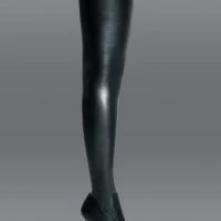 AZALEA WANG MILEY STILETTO STRETCH BOOT WITH 4 WAY STRETCH IN BLACK -Sewing Down South shop azalea wang miley stiletto stretch boot with 4 way stretch in black black 1 1