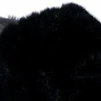 AZALEA WANG MINNA FAUX FUR MULE IN BLACK -Sewing Down South shop azalea wang minna faux fur mule in black black 5 5