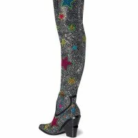 AZALEA WANG MIREYA BLACK EMBELLISHED BOOT -Sewing Down South shop azalea wang mireya black embellished boot black 4 4