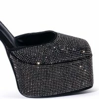 AZALEA WANG NESSA EMBELLISHED PUMP IN BLACK -Sewing Down South shop azalea wang nessa embellished pump in black black 5 5