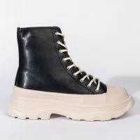 AZALEA WANG NEVER MISTAKEN FLATFORM SNEAKER IN BLACK MULTI -Sewing Down South shop azalea wang never mistaken flatform sneaker in black multi black multi 3 3