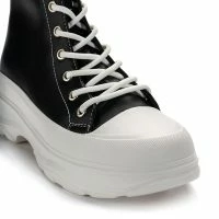 AZALEA WANG NEVER MISTAKEN FLATFORM SNEAKER IN BLACK MULTI -Sewing Down South shop azalea wang never mistaken flatform sneaker in black multi black 5 5 c1