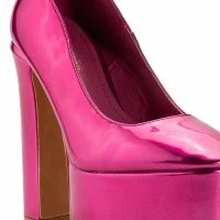 AZALEA WANG NIGHT MOVES PLATFORM PUMP IN FUCHSIA -Sewing Down South shop azalea wang night moves platform pump in fuchsia fuchsia 5 5