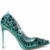 AZALEA WANG NOT BOSSY JUST A BOSS STILETTO PUMP IN GREEN