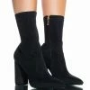 AZALEA WANG NOTHING LASTS FOREVER CHUNKY BOOTIE IN BLACK