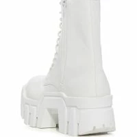 AZALEA WANG OLYMPIA WHITE CHUNKY BOOTIE -Sewing Down South shop azalea wang olympia white chunky bootie white 4 4