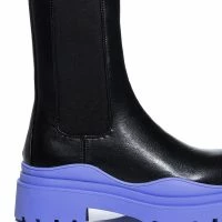 AZALEA WANG ONLY IN MY DREAMS FLATFORM BOOTIE IN PERIWINKLE -Sewing Down South shop azalea wang only in my dreams flatform bootie in periwinkle periwinkle 5 5 c1