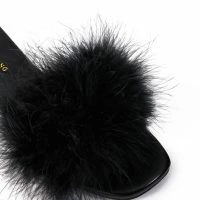 AZALEA WANG PAISLEY FLAT FEATHER SANDAL IN BLACK 10 AZALEA WANG PAISLEY FLAT FEATHER SANDAL IN BLACK -Sewing Down South shop azalea wang paisley flat feather sandal in black black 6 6