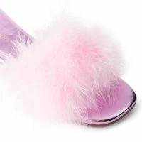 AZALEA WANG PAISLEY FLAT FEATHER SANDAL IN PINK -Sewing Down South shop azalea wang paisley flat feather sandal in pink pink 6 6