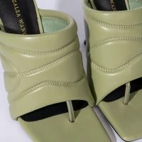 AZALEA WANG PENTHOUSE PARTY STILETTO SANDAL IN KHAKI -Sewing Down South shop azalea wang penthouse party stiletto sandal in khaki khaki 6 6