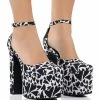 AZALEA WANG PRISCILLA PRINTED PLATFORM PUMP