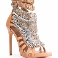 AZALEA WANG PUSH YOUR LUCK STILETTO SANDAL IN NUDE -Sewing Down South shop azalea wang push your luck stiletto sandal in nude nude 3 3 c1