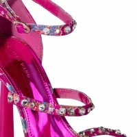 AZALEA WANG REALLY THAT GIRL STILETTO SANDAL IN PINK -Sewing Down South shop azalea wang really that girl stiletto sandal in pink pink 5 5