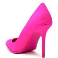 AZALEA WANG RECIPE STILETTO CLASSIC PUMP IN FUCHSIA -Sewing Down South shop azalea wang recipe stiletto classic pump in fuchsia fuchsia 4 4 c1