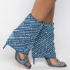 AZALEA WANG SAY IT LIKE YOU MEAN IT STILETTO SANDAL IN DENIM