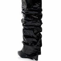 AZALEA WANG SIF WEDGE BOOT IN BLACK -Sewing Down South shop azalea wang sif wedge boot in black black 4 4 c1