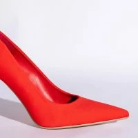 AZALEA WANG SIMPLY CHIC STILETTO PUMP IN RED -Sewing Down South shop azalea wang simply chic stiletto pump in red red 6 6