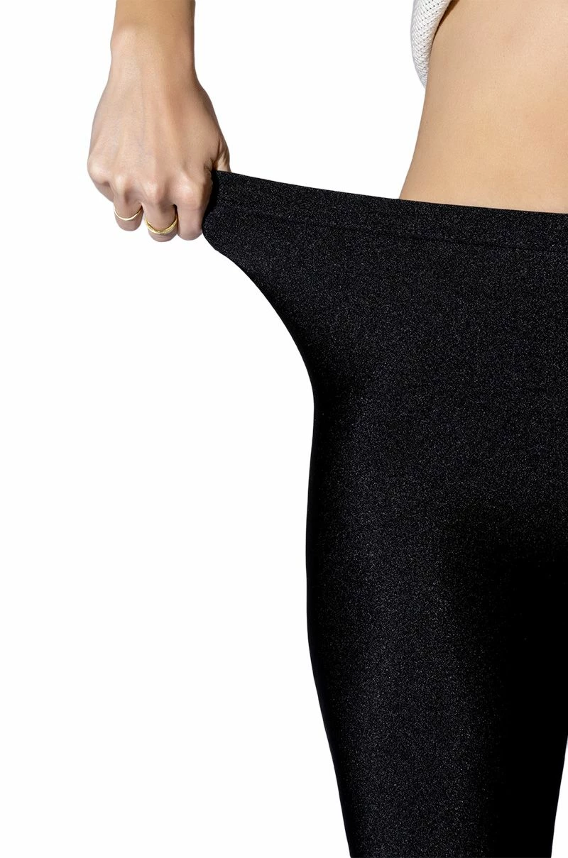 AZALEA WANG STAR STRETCH CHUNKY HEEL PANT BOOT IN BLACK 7 AZALEA WANG STAR STRETCH CHUNKY HEEL PANT BOOT IN BLACK - Image 7