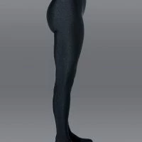 AZALEA WANG TITO DISCO PANT BOOT -Sewing Down South shop azalea wang star stretch flatform pant boot in black black 7 7 c1