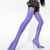 AZALEA WANG STAR STRETCH LOVE STRUCK ULTRA THIGH HIGH STILETTO BOOT IN PERIWINKLE