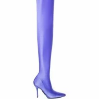 AZALEA WANG STAR STRETCH LOVE STRUCK ULTRA THIGH HIGH STILETTO BOOT IN PERIWINKLE -Sewing Down South shop azalea wang star stretch love struck ultra thigh high stiletto boot in periwinkle periwinkle 6 6