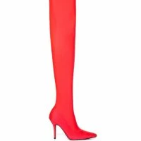 AZALEA WANG STAR STRETCH LOVE STRUCK ULTRA THIGH HIGH STILETTO BOOT IN RED -Sewing Down South shop azalea wang star stretch love struck ultra thigh high stiletto boot in red red 3 3