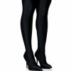 AZALEA WANG STAR STRETCH NEW LEVEL THIGH HIGH STILETTO BOOT IN BLACK