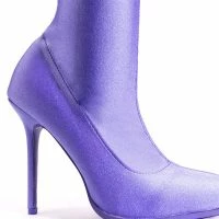 AZALEA WANG STAR STRETCH SERENITY BOOTIE IN PERIWINKLE -Sewing Down South shop azalea wang star stretch serenity bootie in periwinkle periwinkle 5 5