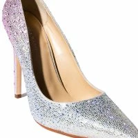 AZALEA WANG STARRY NIGHT EMBELLISHED OMBRE PUMP IN MULTI -Sewing Down South shop azalea wang starry night embellished ombre pump in multi multi 5 5