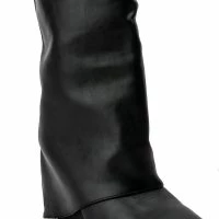 AZALEA WANG STUCK ON YOU WEDGE BOOT IN BLACK -Sewing Down South shop azalea wang stuck on you wedge boot in black black 5 5 c1 c1