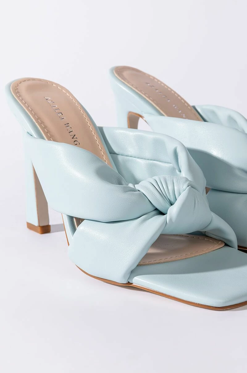 AZALEA WANG SWEET LIKE SUNDAY CHUNKY SANDAL IN BLUE 5 AZALEA WANG SWEET LIKE SUNDAY CHUNKY SANDAL IN BLUE - Image 5