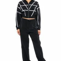 AZALEA WANG TRACK PANT BOOT IN BLACK 19 AZALEA WANG TRACK PANT BOOT IN BLACK -Sewing Down South shop azalea wang track pant boot in black black 9 9