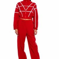 AZALEA WANG TRACK PANT BOOT IN RED 17 AZALEA WANG TRACK PANT BOOT IN RED -Sewing Down South shop azalea wang track pant boot in red red 8 8