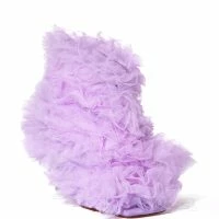 AZALEA WANG TUTU TULLE STILETTO BOOTIE IN PURPLE -Sewing Down South shop azalea wang tutu tulle stiletto bootie in purple purple 3 3