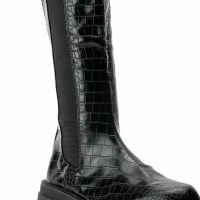 AZALEA WANG WE OUTSIDE FLATFORM BOOT IN BLACK -Sewing Down South shop azalea wang we outside flatform boot in black black 5 5