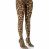 AZALEA WANG WILD SIDE LEOPARD PRINT PANT BOOTS