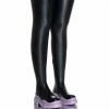 AZALEA WANG YOU KNOW YOU LOVE IT THIGH HIGH STRETCH FLATFORM BOOT WITH 4 WAY STRETCH