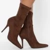 AZALEA WANG YOURE IN THE MOOD FOR A DANCE BOOTIE IN BROWN