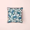 Sewing Down South Crab Craze, Shades Of Blues Pillow